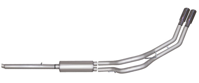 Gibson 05-07 Dodge Dakota Laramie 3.7L 2.5in Cat-Back Dual Sport Exhaust - Stainless