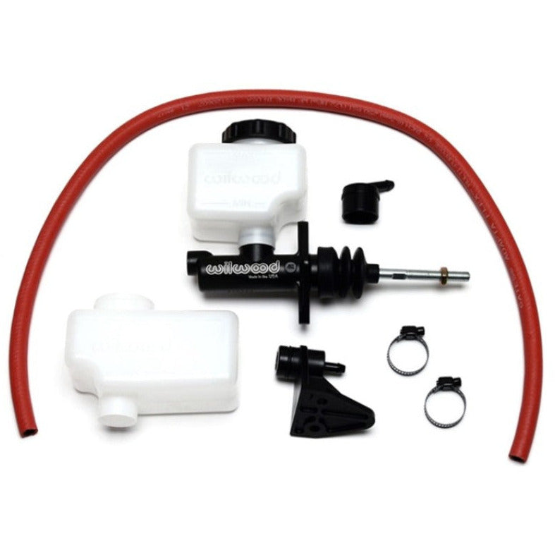 Wilwood Short Remote M/C Kit 1-1/8in Bore 3/8in-24 Banjo Outlet Wilwood Brake Master Cylinder