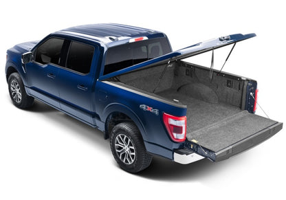 UnderCover 2021 Ford F-150 Crew Cab 5.5ft Elite LX Bed Cover - Star White Tricoat