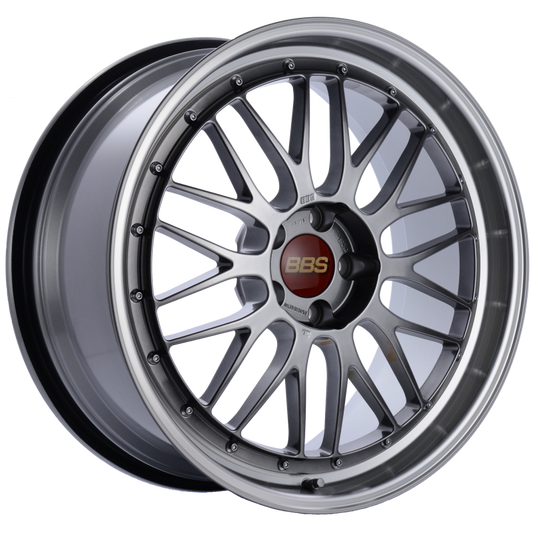 BBS LM 20x9.5 5x114.3 ET40 CB66 Diamond Black Center Diamond Cut Lip Wheel