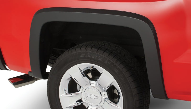 Bushwacker 15-18 Chevy Silverado 2500 HD Fleetside OE Style Flares 4pc 78.8/97.8in Bed - Black