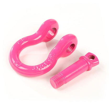 Rugged Ridge Pink 3/4in D-Ring Shackles Rugged Ridge Shackle Kits