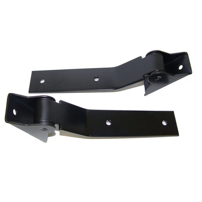 Rugged Ridge 87-95 Jeep Wrangler YJ Black Tailgate Hinge Set Rugged Ridge Tailgate Accessories