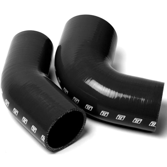 Turbosmart Hose 45 Deg Reducer Elbow 2.00-3.00 - Black Turbosmart Silicone Couplers & Hoses