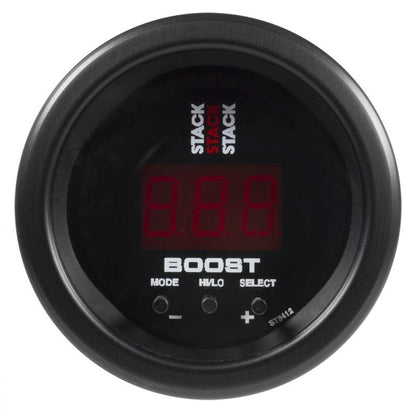 Autometer Stack 52mm -1 to +2 Bar (-30INHG to +30 PSI) Boost Controller - Black AutoMeter Gauges