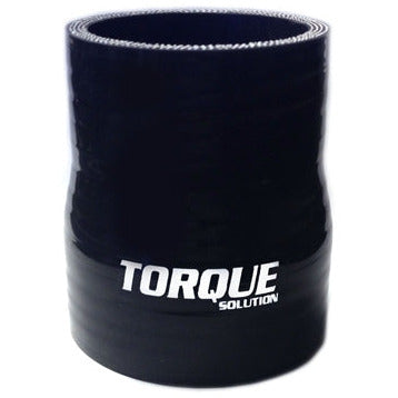 Torque Solution Transition Silicone Coupler: 2 inch to 2.25 inch Black Universal Torque Solution Silicone Couplers & Hoses