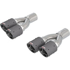 Borla 2018 Grand Cherokee Trackhawk 6.2L V8 AT AWD 4DR 3in Carbon Fiber Tip Kit Borla Tips