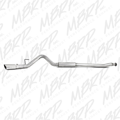 MBRP 11-13 Ford F-150 3.5L V6 EcoBoost 4in Cat Back Single Side Alum Exhaust System