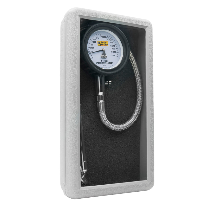 Autometer 150 PSI Analog Tire Pressure Gauge AutoMeter Gauges