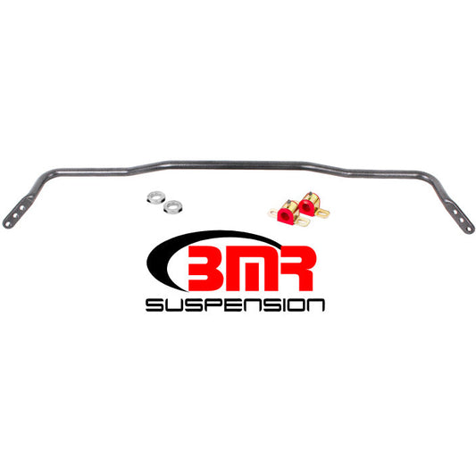BMR 15-17 S550 Mustang Rear Hollow 25mm 3-Hole Adj. Sway Bar Kit - Black Hammertone BMR Suspension Sway Bars