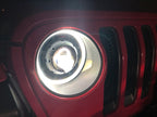 Oracle Oculus Bi-LED Projector Headlights for Jeep JL/Gladiator JT - Matte Blk - 5500K