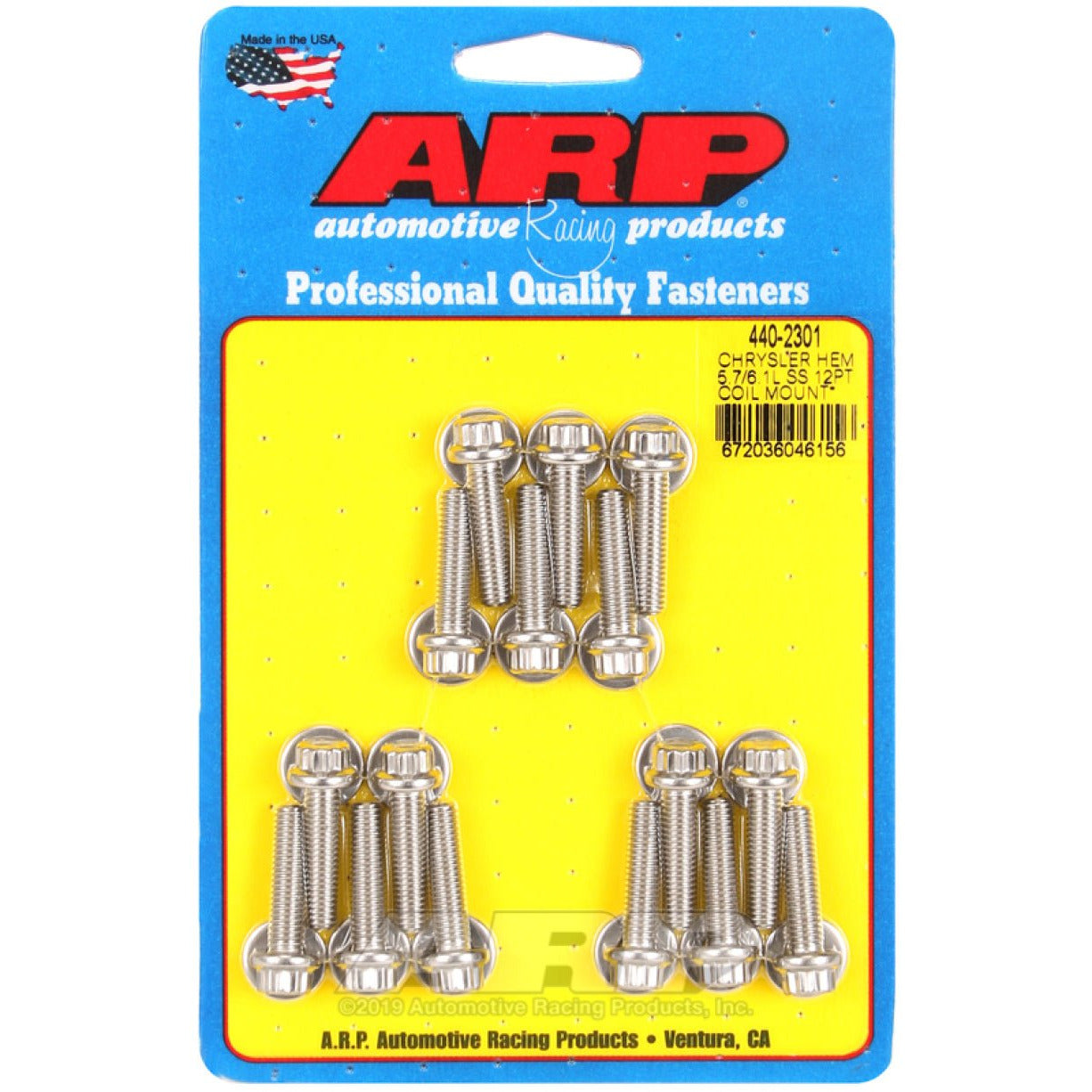 ARP Chrysler Hemi 5.7/6.1L SS 12pt Coil Mount Bolt Kit ARP Hardware Kits - Other