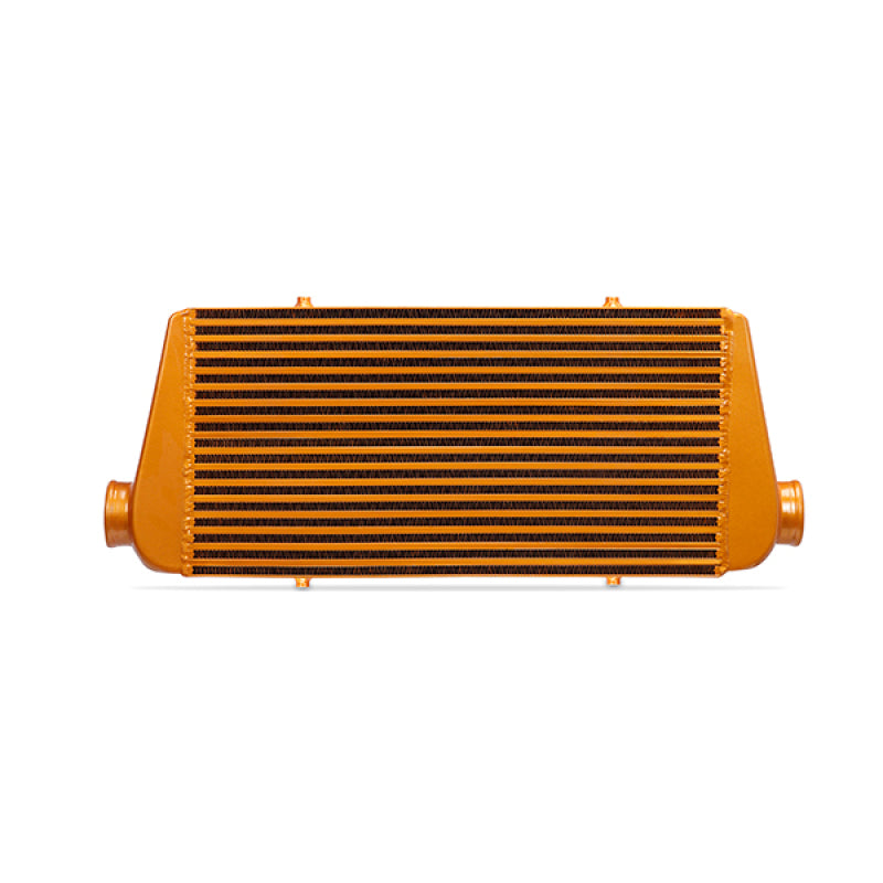 Mishimoto Universal Gold R Line Intercooler Overall Size: 31x12x4 Core Size: 24x12x4 Inlet / Outlet Mishimoto Intercoolers
