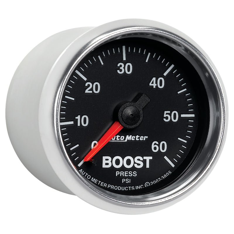 Autometer GS 52mm 0-60 psi Mechanical Boost Gauge AutoMeter Gauges