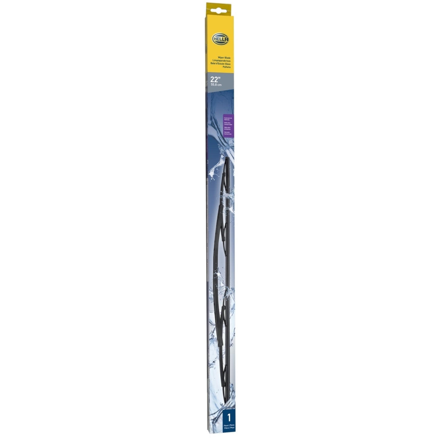 Hella Commercial Wiper Blade 22in - Single Hella Exterior Trim