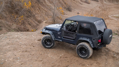 Rugged Ridge 97-06 Wrangler TJ Voyager Soft Top 2DR - Black Diamond Rugged Ridge Soft Tops