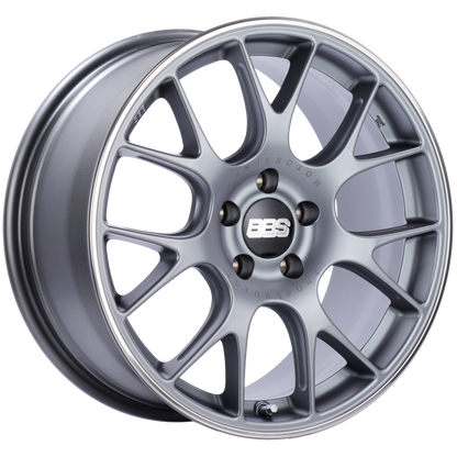 BBS CH-R 18x8 5x120 ET40 Brilliant Silver Polished Rim Protector Wheel -82mm PFS/Clip Required