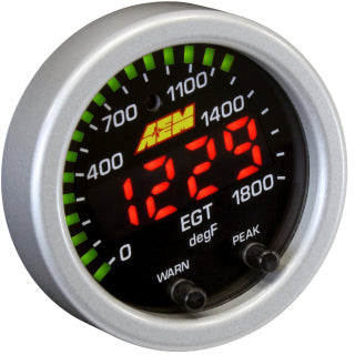 AEM X-Series EGT 0-1800F Gauge AEM Gauges