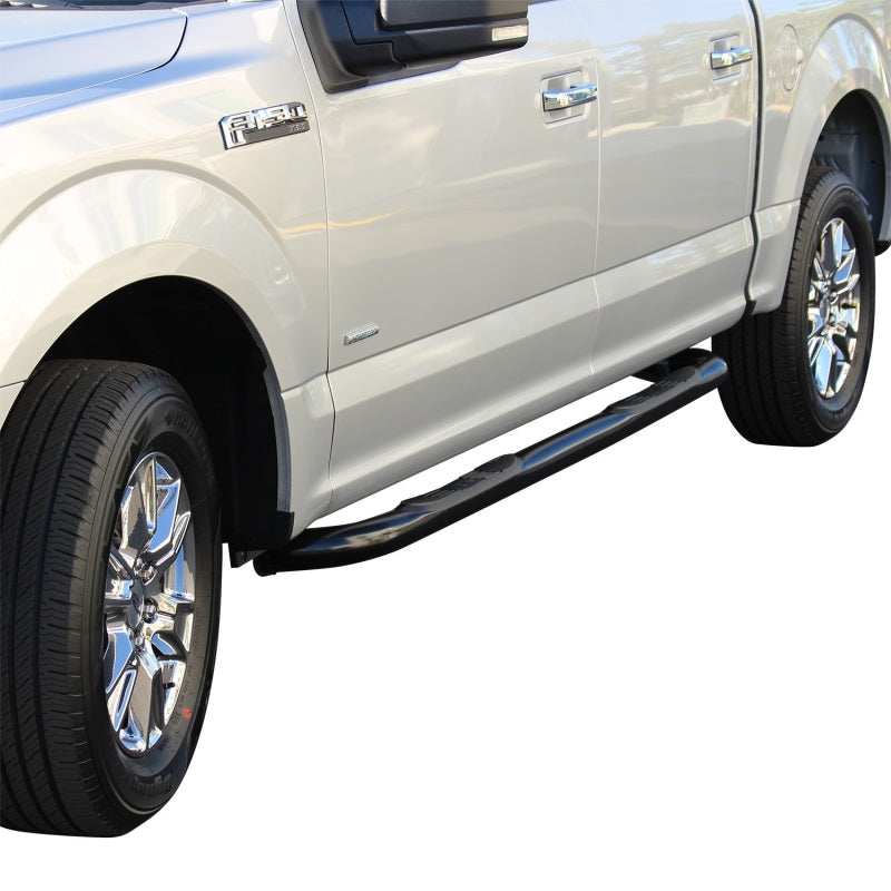 Westin 2015-2018 Ford F-150 SuperCrew Signature 3 Nerf Step Bars - Black