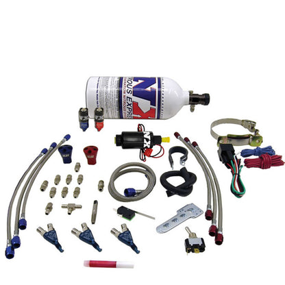 Nitrous Express Three Cyl Piranha Nitrous Kit w/2.5lb Bottle