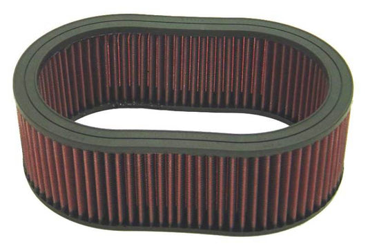 K&N Universal Custom Air Filter - Oval Shape 11.5in Outer Length / 8.125in Outer Width / 4in Height