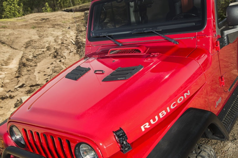 Rugged Ridge Performance Hood Vents 97-18 Jeep Wrangler Rugged Ridge Hoods