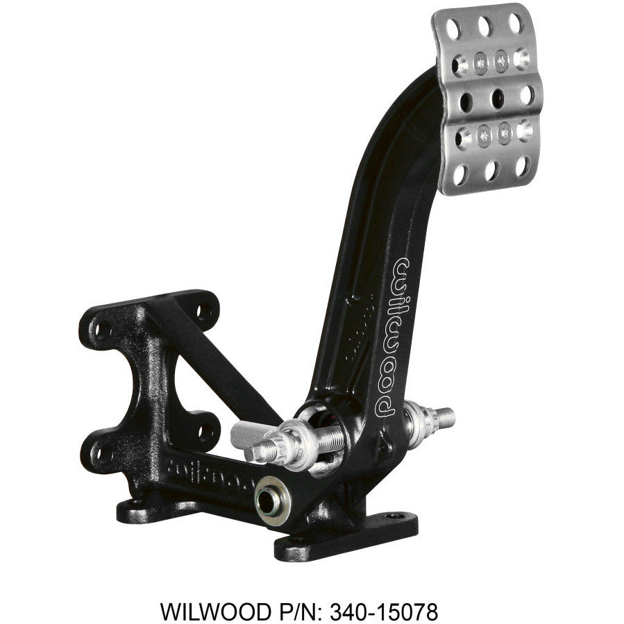 Wilwood Adjustable-Trubar Brake Pedal - Dual MC - Floor Mount - 6:1 Wilwood Pedals