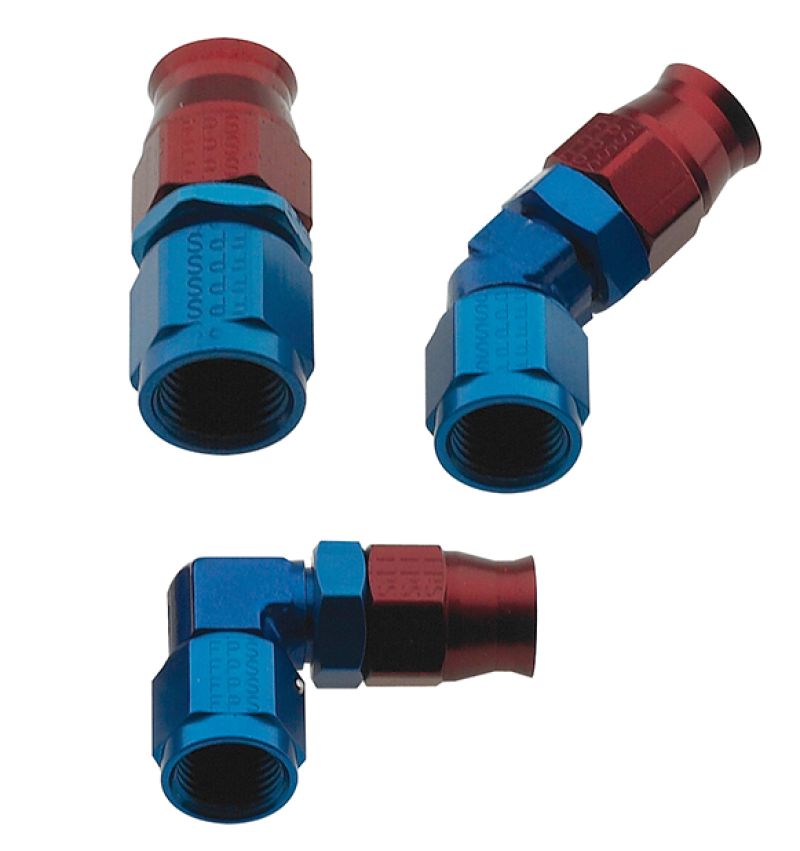 Fragola -6AN Straight Hose End - Alum