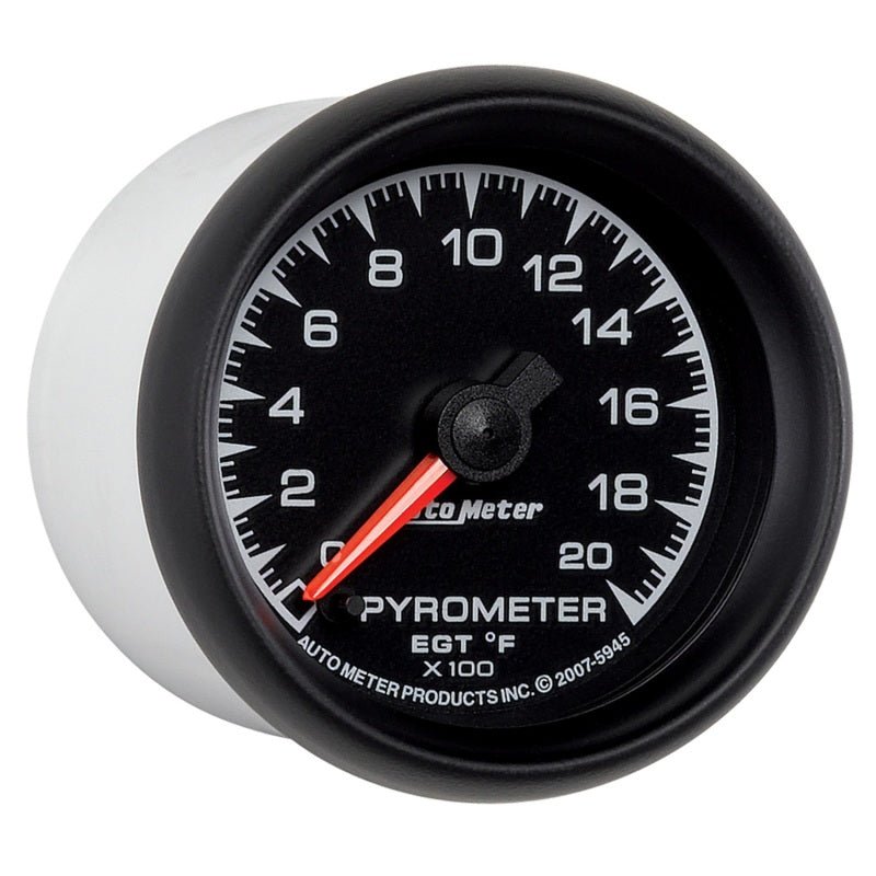 Autometer ES 52mm Full Sweep Electronic 0-2000 Degree F EGT/Pyrometer Gauge AutoMeter Gauges