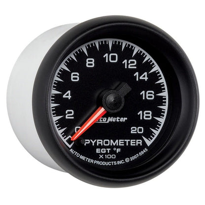 Autometer ES 52mm Full Sweep Electronic 0-2000 Degree F EGT/Pyrometer Gauge AutoMeter Gauges