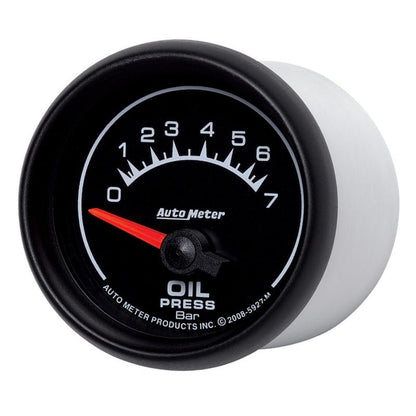 Autometer ES 52.4mm 0-7 Bar Oil Pressure SSE Gauge AutoMeter Gauges