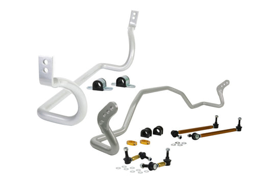 Whiteline 09-15 Mitsubishi Lancer Ralliart Front & Rear Sway Bar Kit