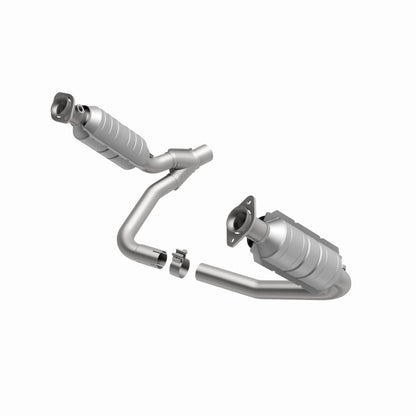 MagnaFlow Conv DF 05-06 Dodge Dakota/2006 Mitsubishi Raider 3.7L Y-Pipe Assembly