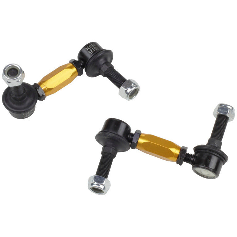 Whiteline 03+ Nissan 350z Z33 / 07-08 Infiniti G35 (Exc AWD) Fr Swaybar-Link Assy HD Adj Steel Ball Whiteline Sway Bar Endlinks