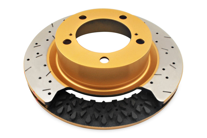 DBA 93-98 Supra Turbo Rear Drilled & Slotted 4000 Series Rotor