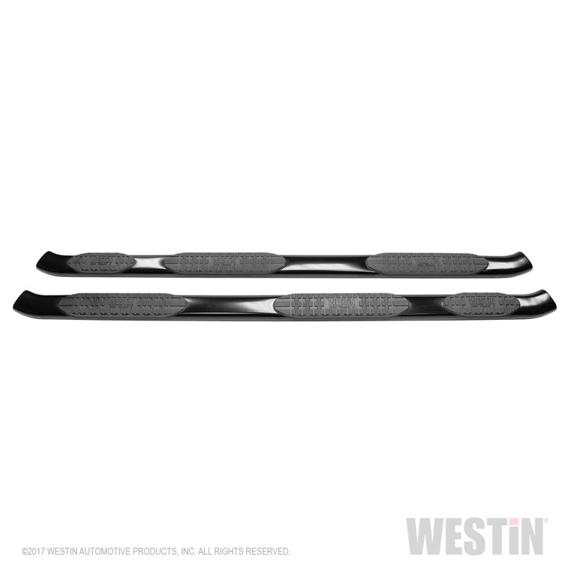 Westin 2017-2018 Ford F-250/350 Crew Cab (8ft Bed) PRO TRAXX 5 WTW Oval Nerf Step Bars - Black