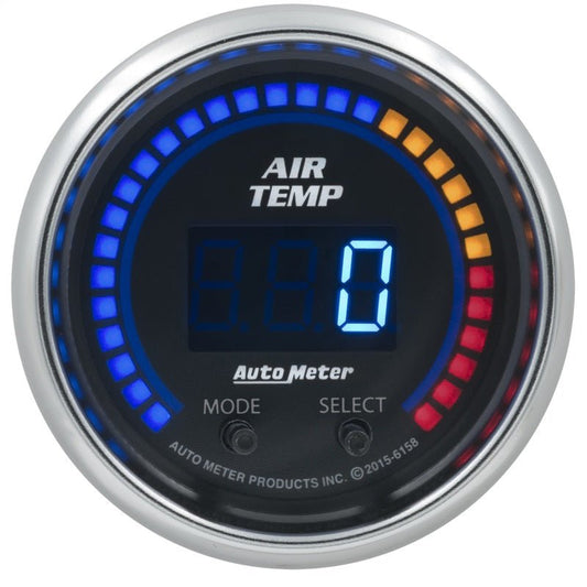 Autometer Cobalt 2-1/6in 0-300 Degree F Digital Air Temp Gauge AutoMeter Gauges