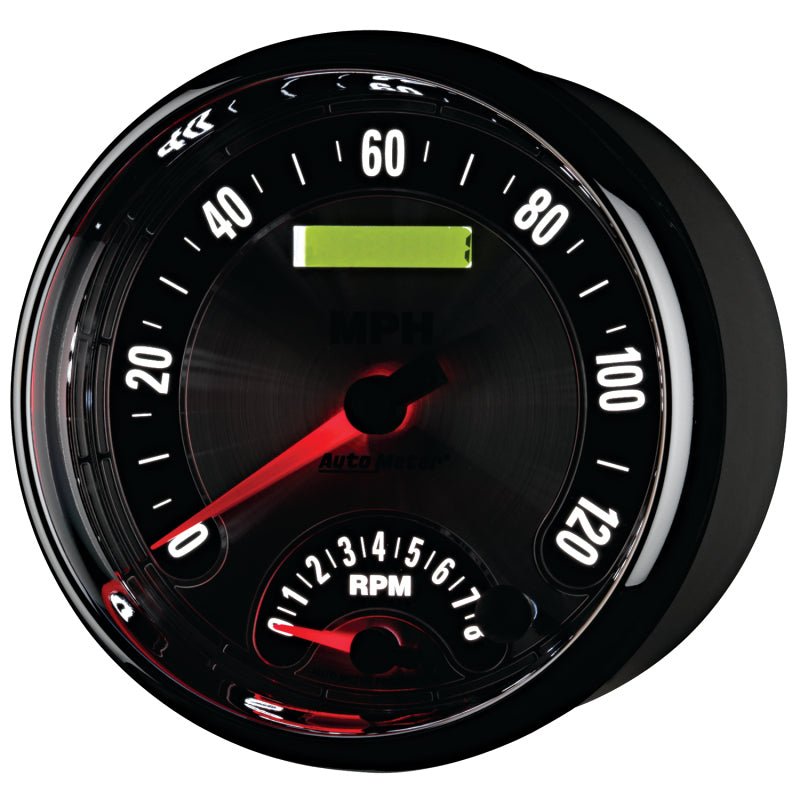 Autometer American Muscle 5in Tach Speedo Combo In-Dash AutoMeter Gauges