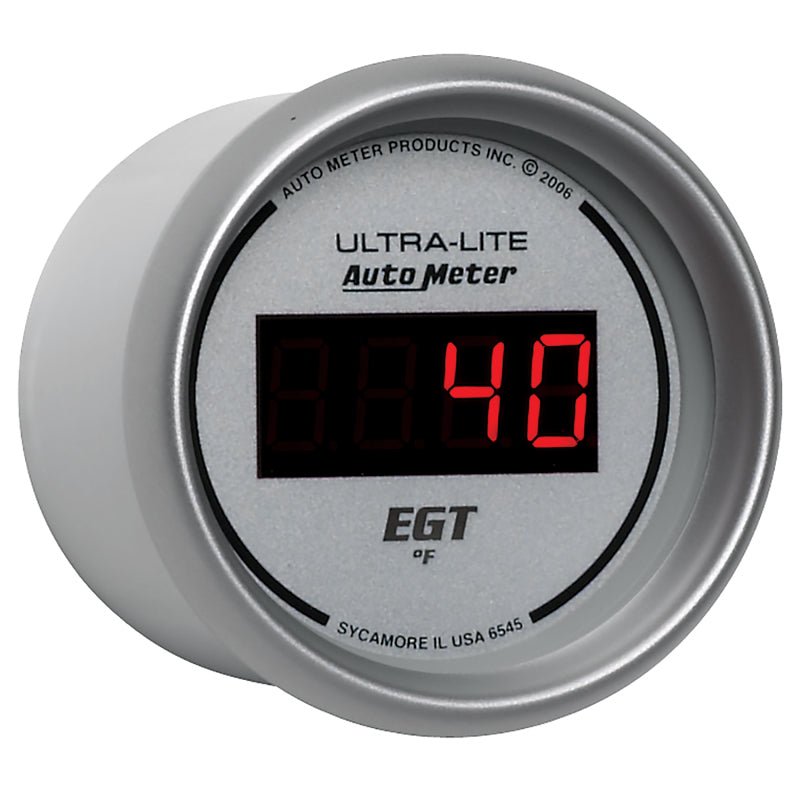 Autometer Ultra-Lite 52MM 0-2000 Degree Digital Pyrometer AutoMeter Gauges