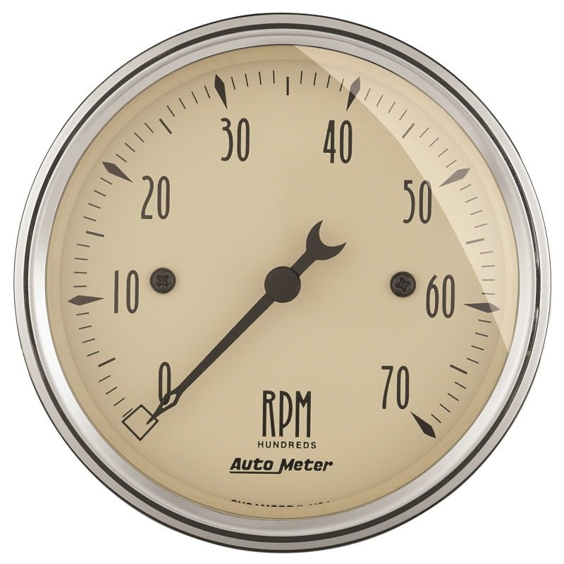 Autometer 6 Gauges Direct-Fit Dash Kit 64-66 Chevy - Antique Beige AutoMeter Gauges