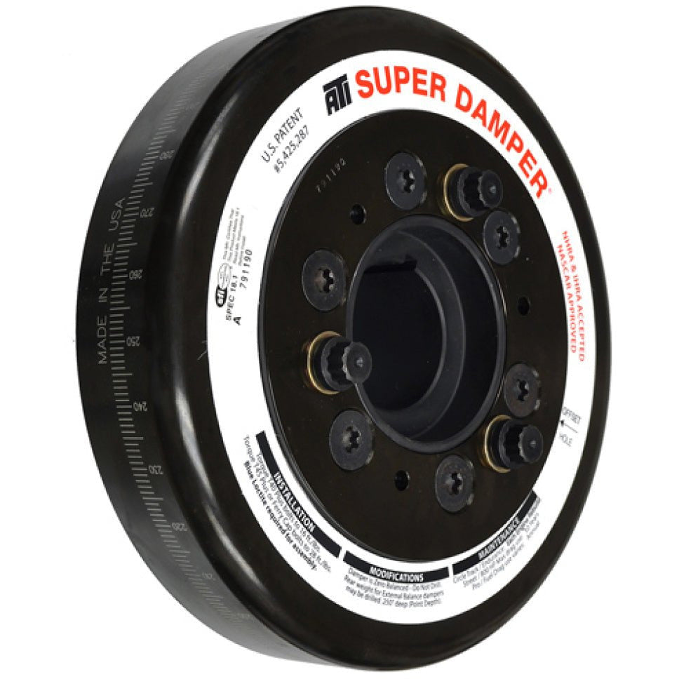 ATI Damper - 7.074in - Steel - Chevy BB - 3 Ring ATI Crankshaft Dampers