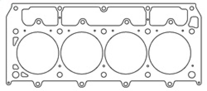 Cometic GM LSX McLaren 4.125in Bore .040 inch MLS Headgasket - Right