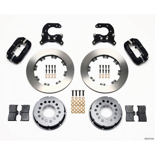 Wilwood Forged Dynalite P/S Rear Kit Small Ford 2.66in Offset Wilwood Big Brake Kits