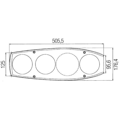 Hella Lamp Srbblzr Smlr Rh Mg12 2Vp Hella Work Lights