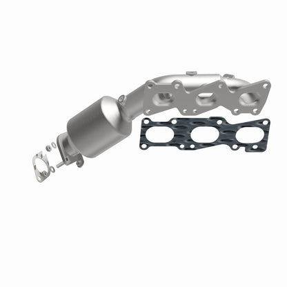 MagnaFlow OEM Grade Federal / EPA Compliant Manif Catalytic Converter 09-11 Hyundai Genesis V6 3.8L