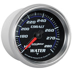 Autometer Cobalt 66.7mm 140-280 degree F. Water Temprature  Gauge AutoMeter Gauges