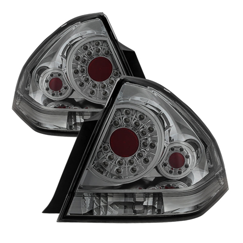 Xtune Chevy Impala 06-13 LED Tail Lights Smoked ALT-JH-CIM06-LED-SM SPYDER Tail Lights