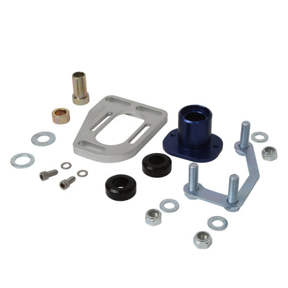 BBK 79-93 Mustang Caster Camber Plate Kit - Silver Anodized Finish