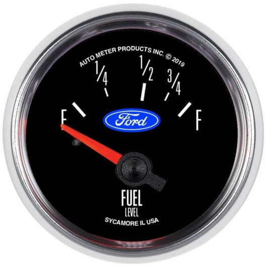Autometer Ford 2-1/16in. Electric Fuel Level Gauge AutoMeter Gauges