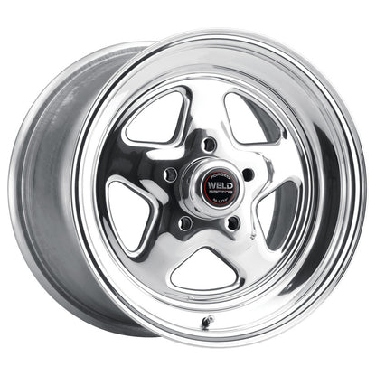 Weld ProStar 15x8 / 5x4.75 BP / 3.5in. BS Polished Wheel - Non-Beadlock Weld Wheels - Forged